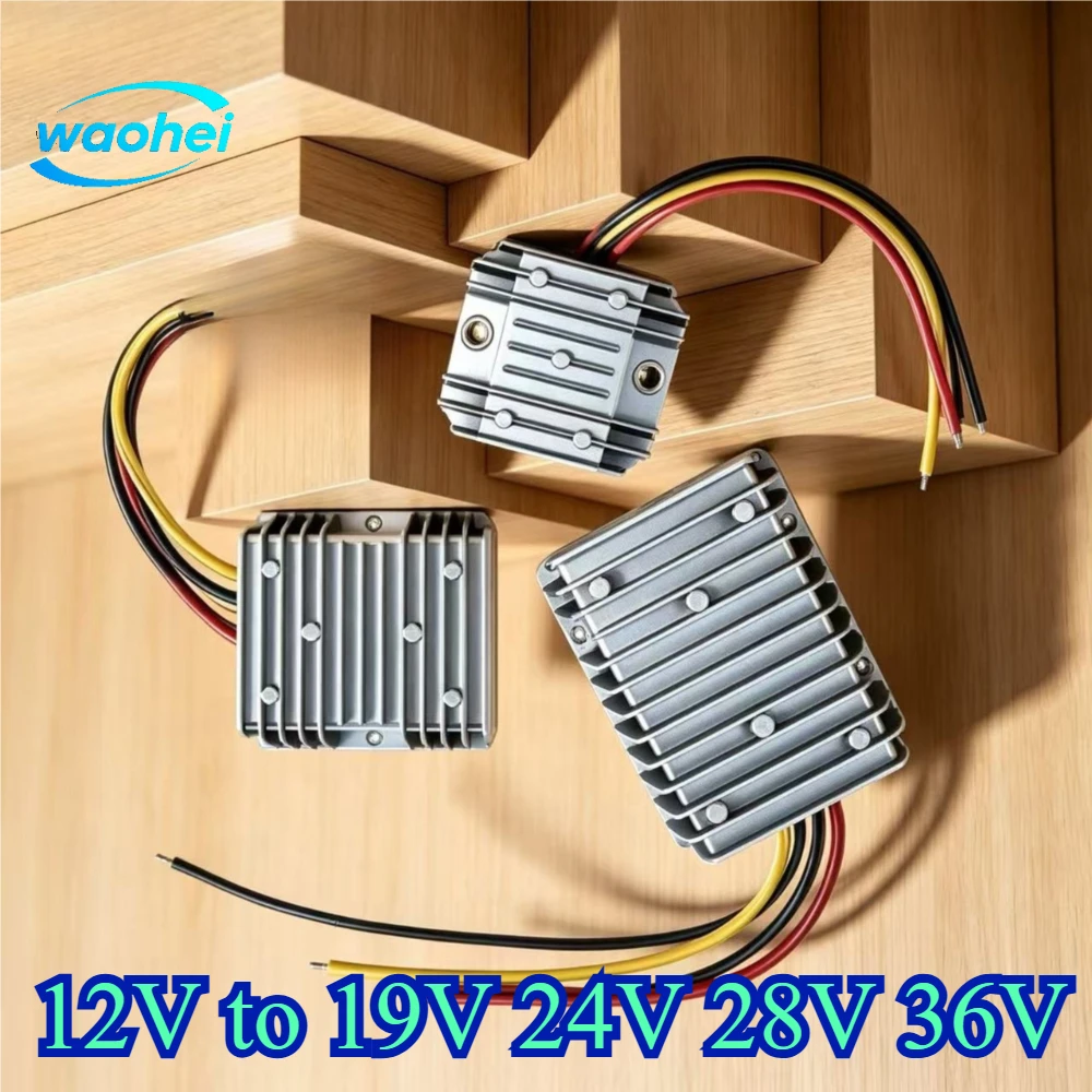 12V to 36V 28V 24V 19V 3A 5A 8A 10A 15A 20A DC Boost Converter Voltage Stabilizer Power Module Step-up Regulator for Car ROHS