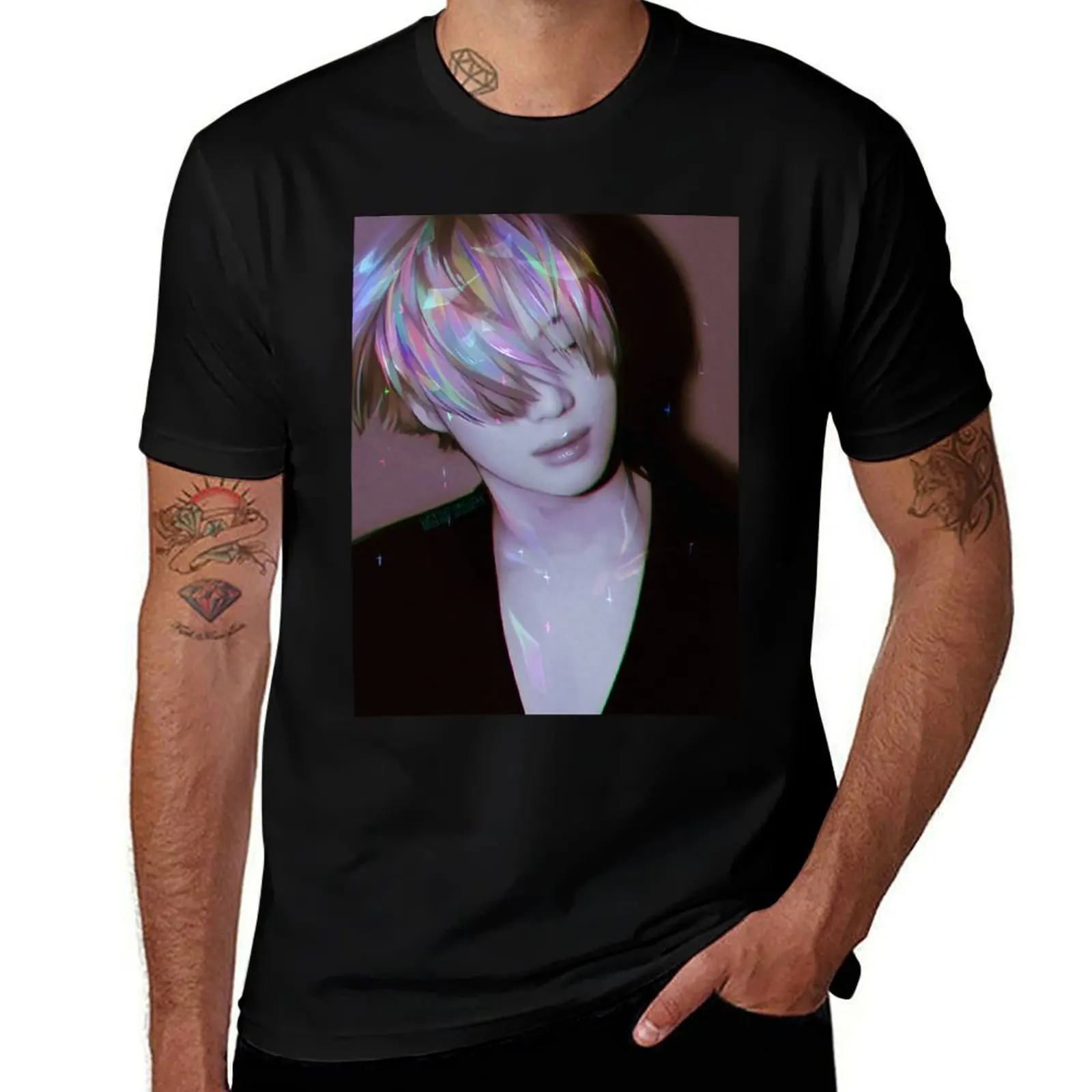Prism T-Shirt Running Gym Short Sleeve Sports Tee T-Shirt