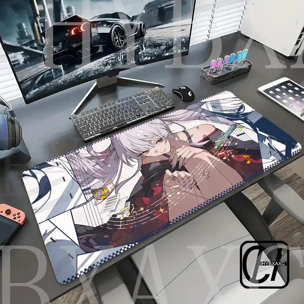 Cosmic Princess Kaguya MousePad Anime Kawaii Girl Yachiyo Runami PC Mousepad Large HYBXAXC Keyboard