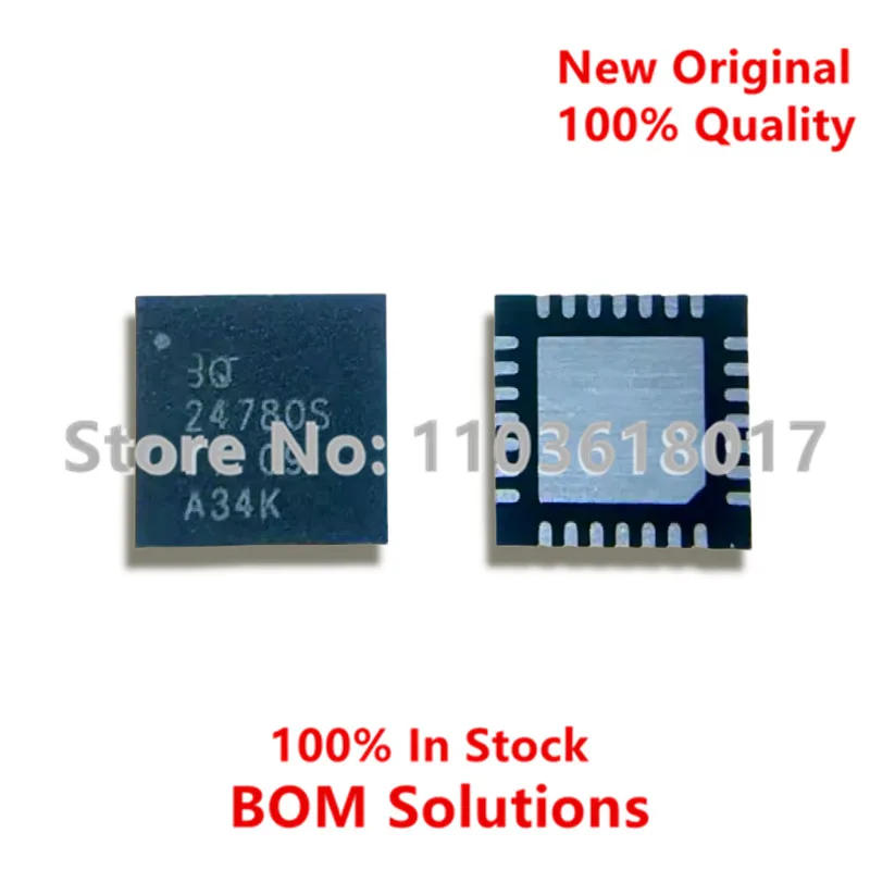 (2-5piece)100% New 24780S BQ24780S 24780 BQ24780 BQ24780RUYR QFN-28 Chipset