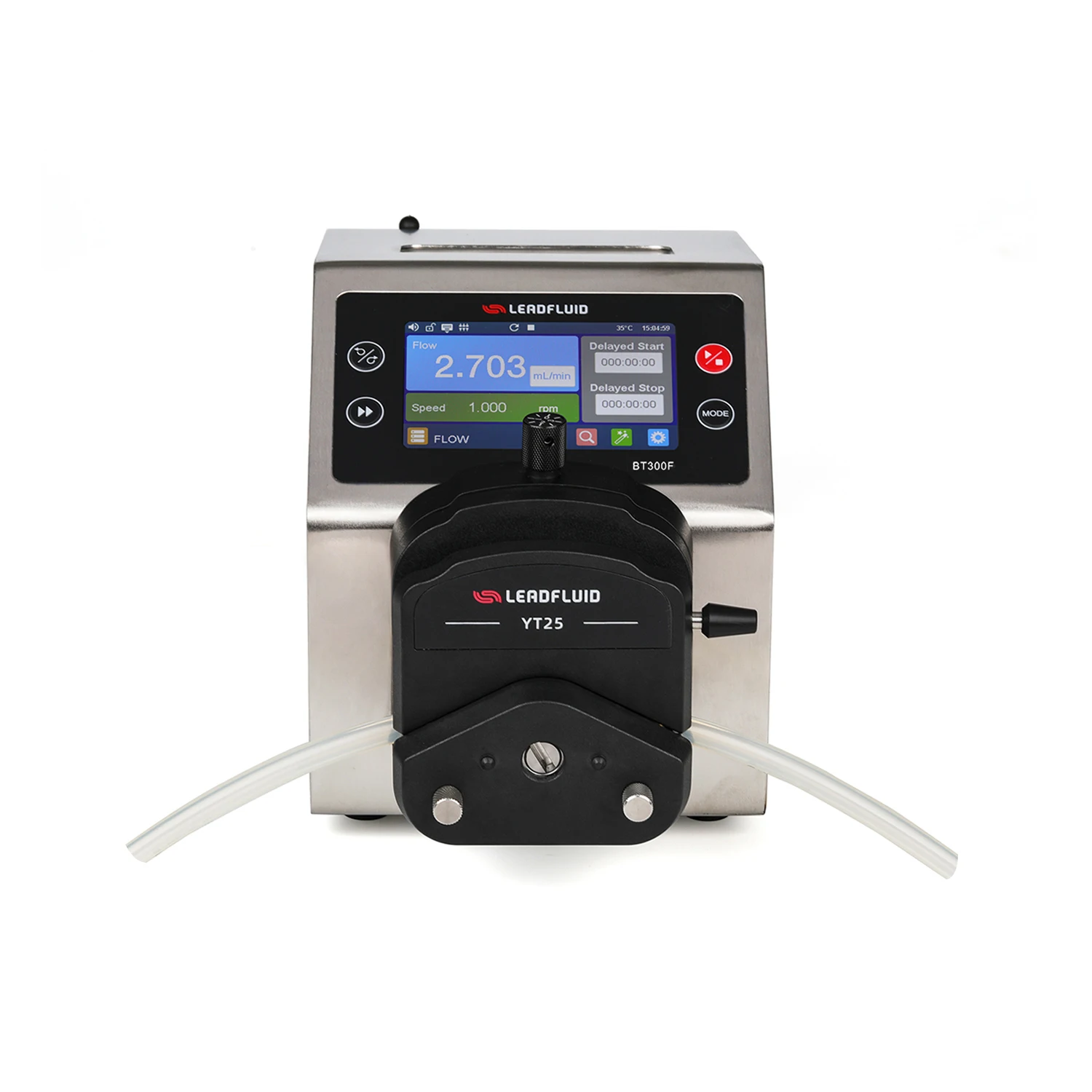 BT300F Stainless Steel Shell Syrup And Honey Filling Machine Automatic Filling Low Pressure Peristaltic Pump