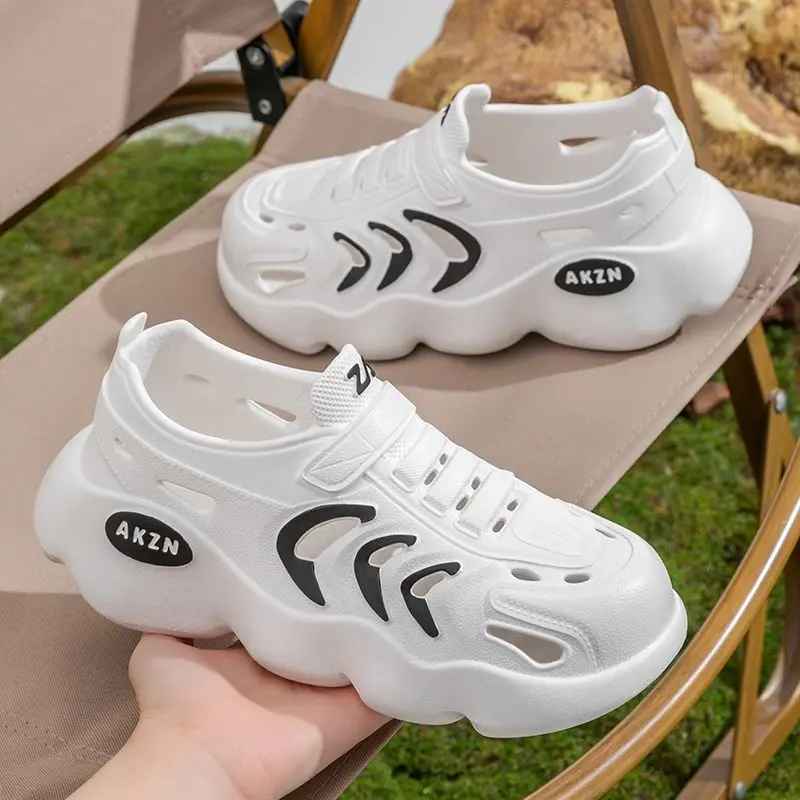 2026 Summer Kids' Unisex Sandals EVA Thick Sole Non Slip Outdoor Sandals with Cloud Like Comfort for Boys Girls Waterproof