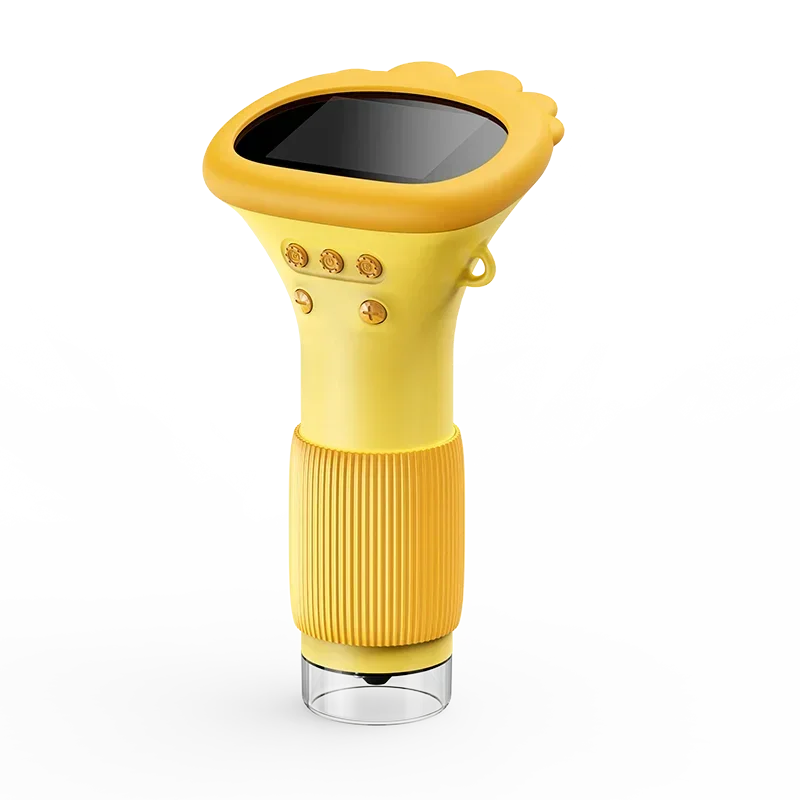 

Inskam372 Science Mini 2inch IPS Screen 1000x Microscope Handheld Portable Kid Microscope Toy Gifts for Kids