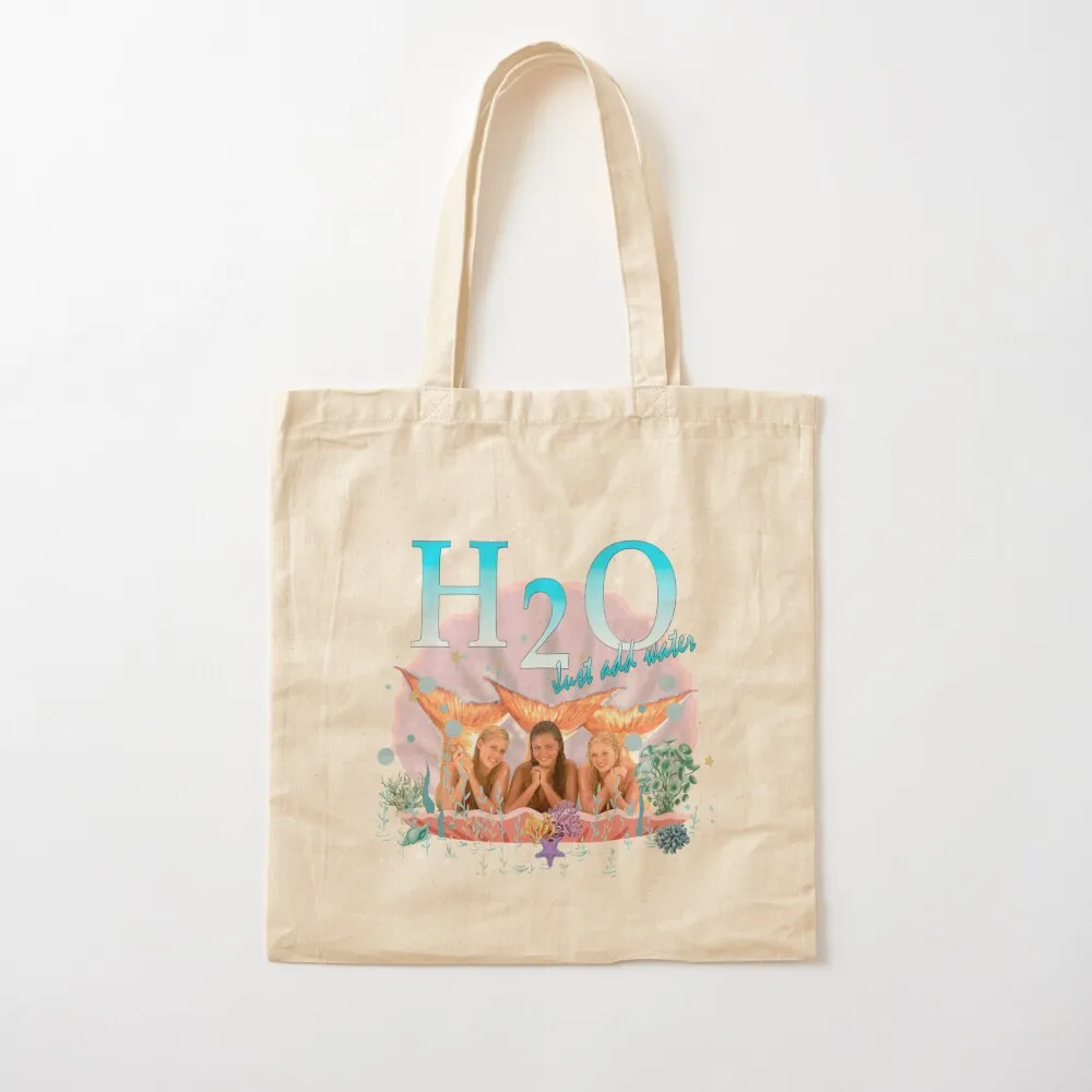 

H2O Tote Bag Women's tote bags men Canvas shoulder Women's shopping Canvas