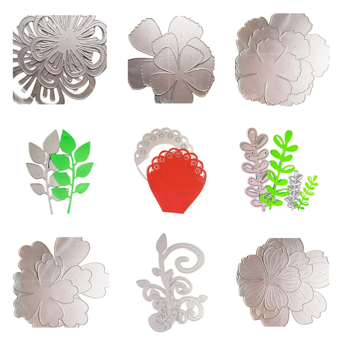 YINISE SCRAPBOOK Metal Cutting Dies For Scrapbooking Stencils Flowers DIY PAPER Album Cards Making CRAFTS Embossing Die CUT NEW