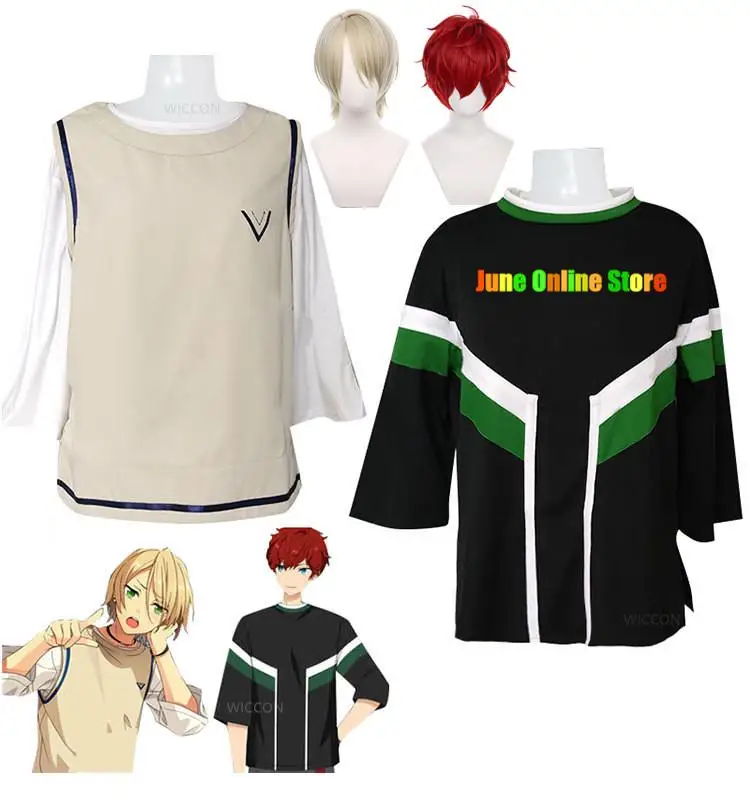 Game Ensemble Stars Amagi Hiiro Shiratori Aira Cosplay Costume Daily Wear Uniform Activity Party Role Play Clothing