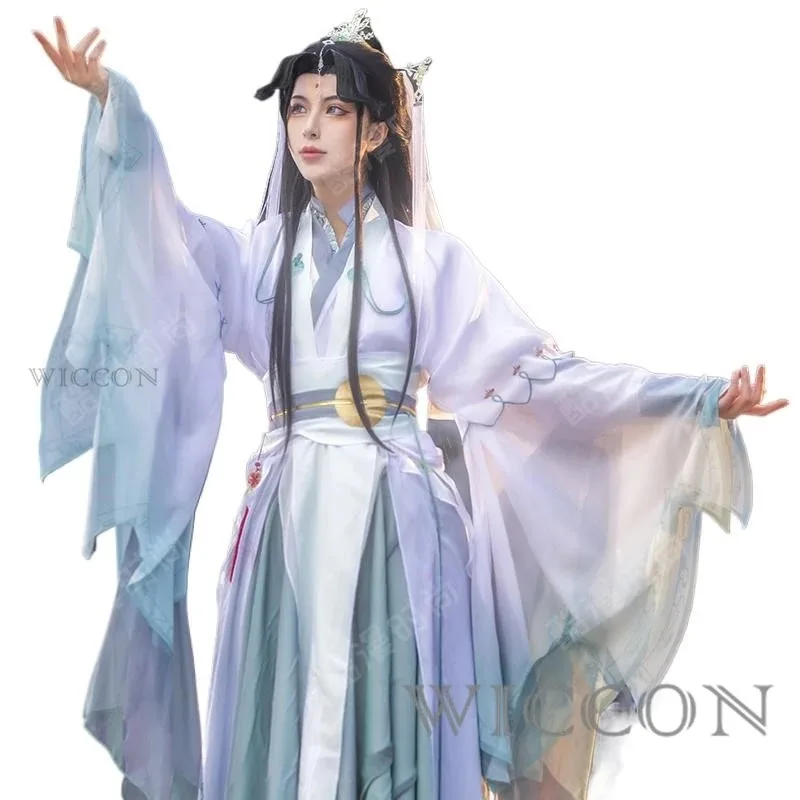 

XT8Heavenly Officials Blessing Feng Shi Qing Xuan Customized Cosplay Chinese Ancient Hanfu Anime Women Man Clothing Wig SeXT6@!