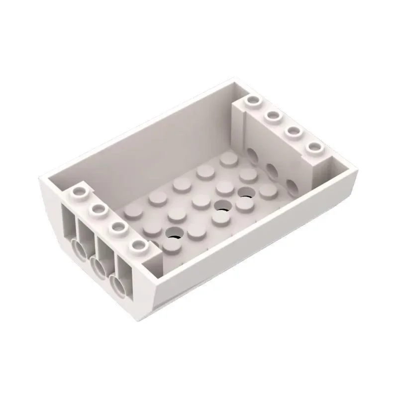 [4Pcs]【50g】 45410 8x6x2 Reverse Curved Tiles, Children DIY STEM Building Blocks Toy, Gifts for MOC creators Group