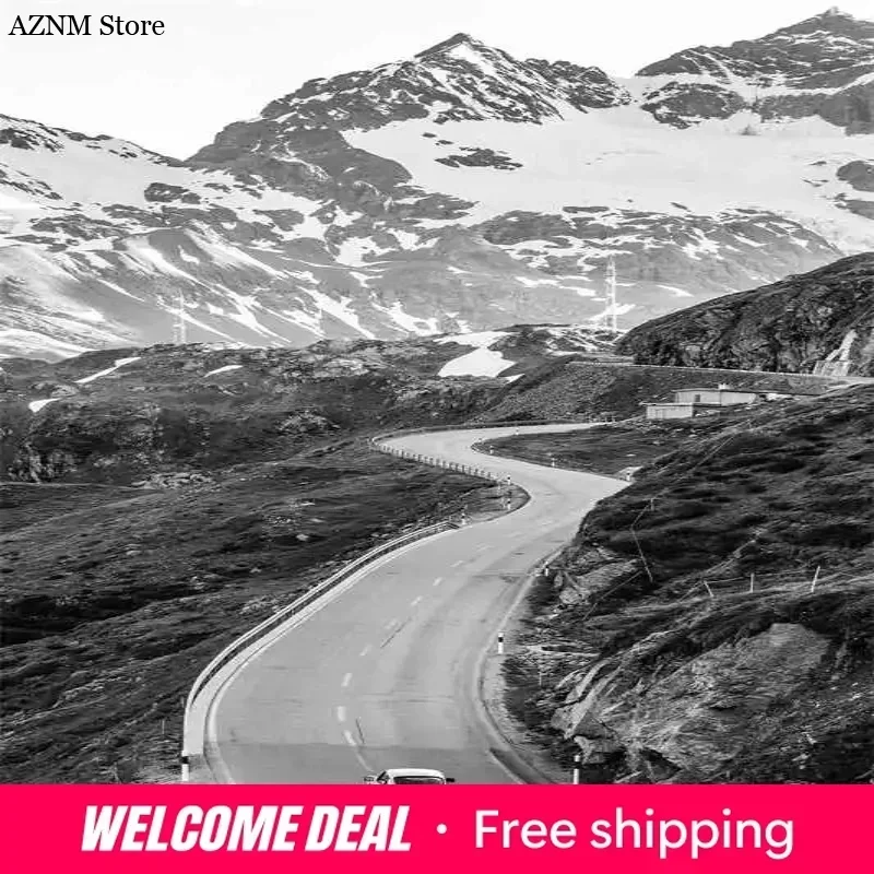 Black and White Store Poster Wall Art Canvas Print Luxury Fashion Super Car Picture for Living Room Home Nordic Decor Posters