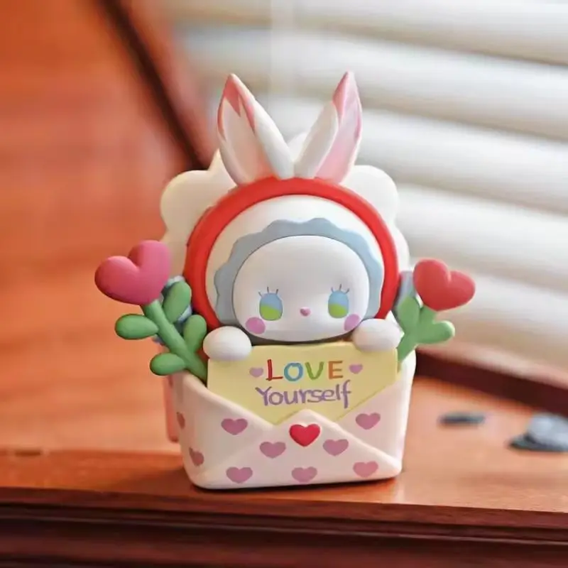 أصيلة إيما سيكريت فورست الحب الدوبامين سلسلة صندوق أعمى العصرية اللعب الإبداعية دمية اليدوية صندوق غامض حلية فتاة Gif