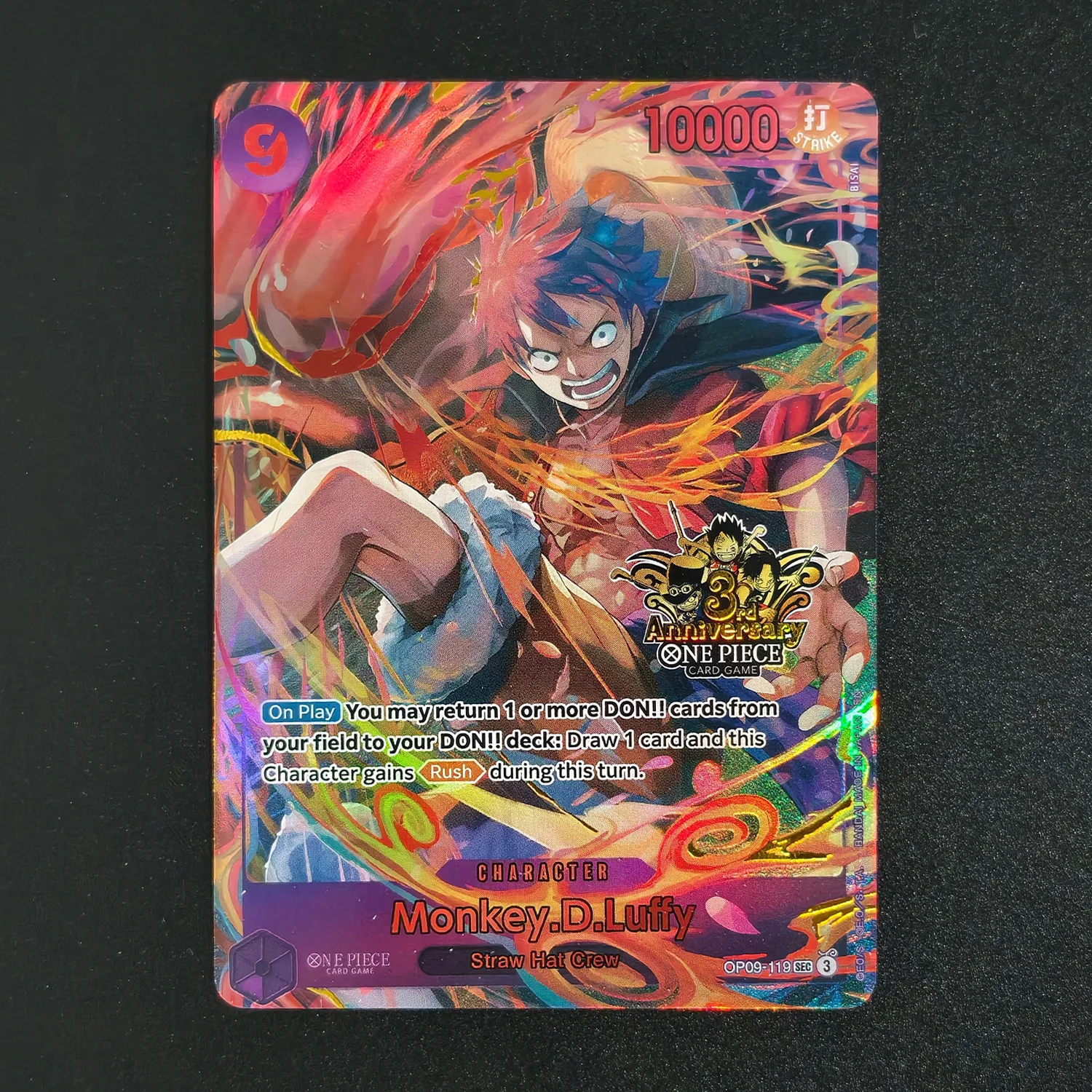 DIY Proxy One Piece Card Game Sabo Luffy Ace 3rd Japanese