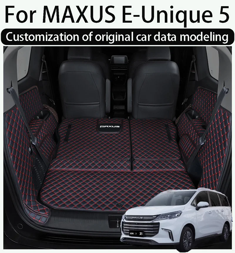 

For MAXUS E-Unique 5 custom fully wrapped luggage compartment mat carpet