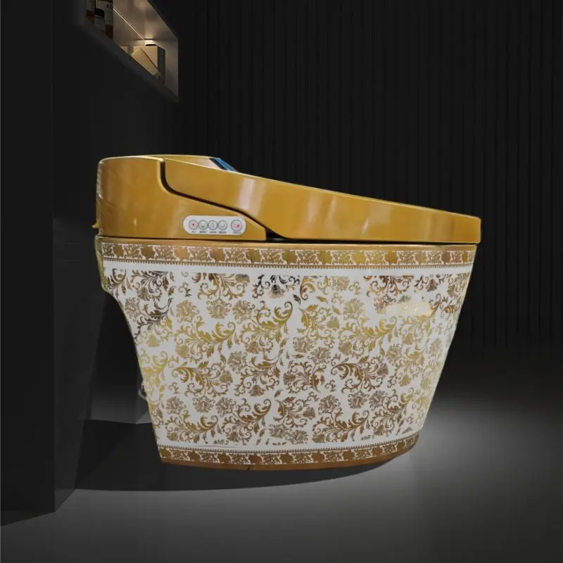 European household integrated color smart toilet automatic electric toilet