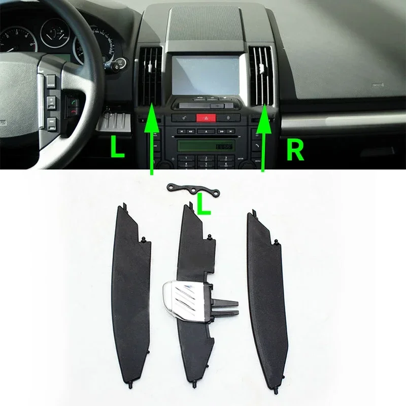 Dla Land Rover Freelander 2 2007-2012 przednia część środkowa klimatyzator A/C wylot klimatyzacji kratki kratki