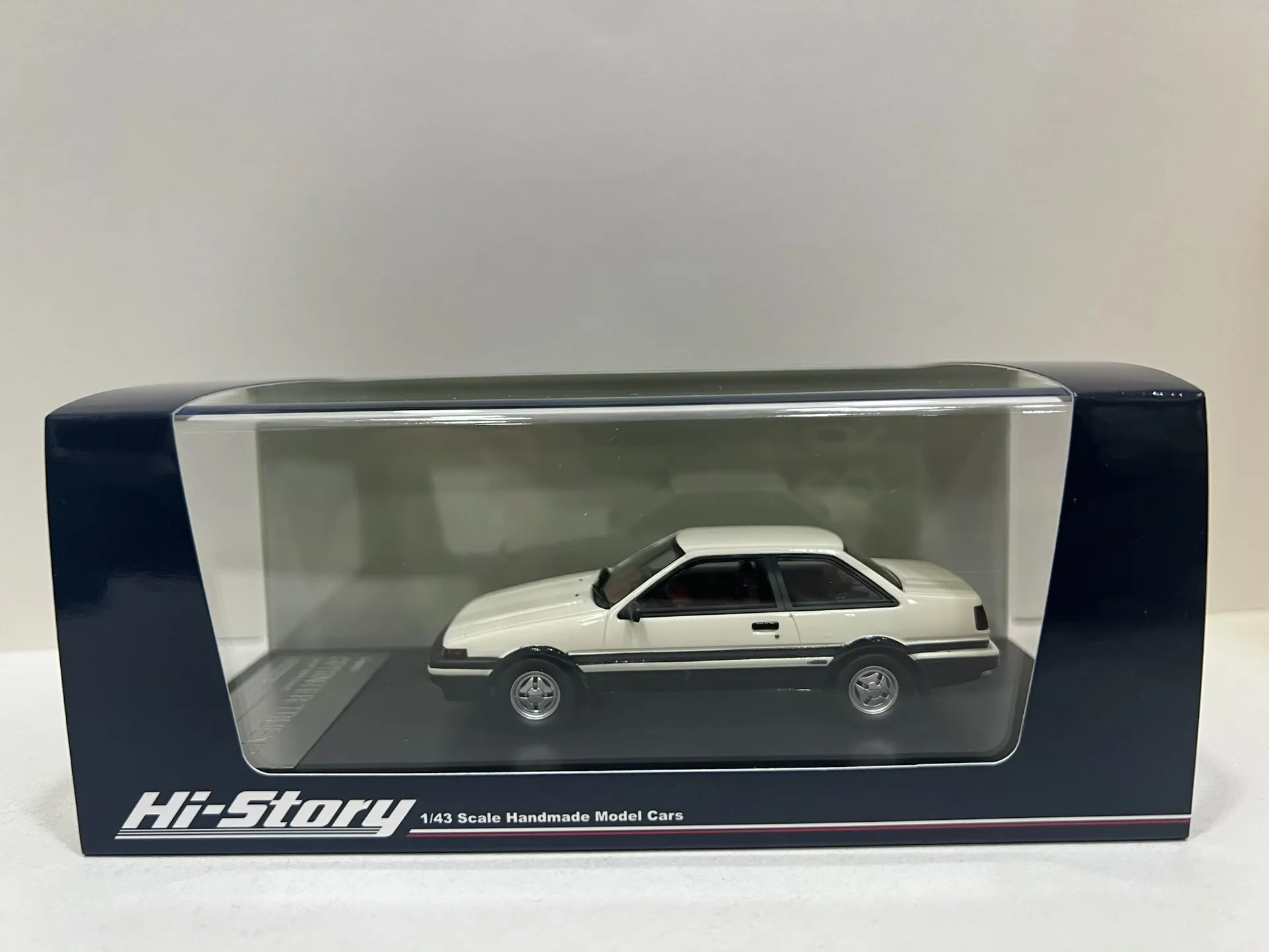 

Литой под давлением Hi-story, масштаб 1/43 Toyota 1983, SPRINTER TRUENO, модель автомобиля из смолы, Коллекционная игрушка, подарок, сувенир, украшение для дисплея