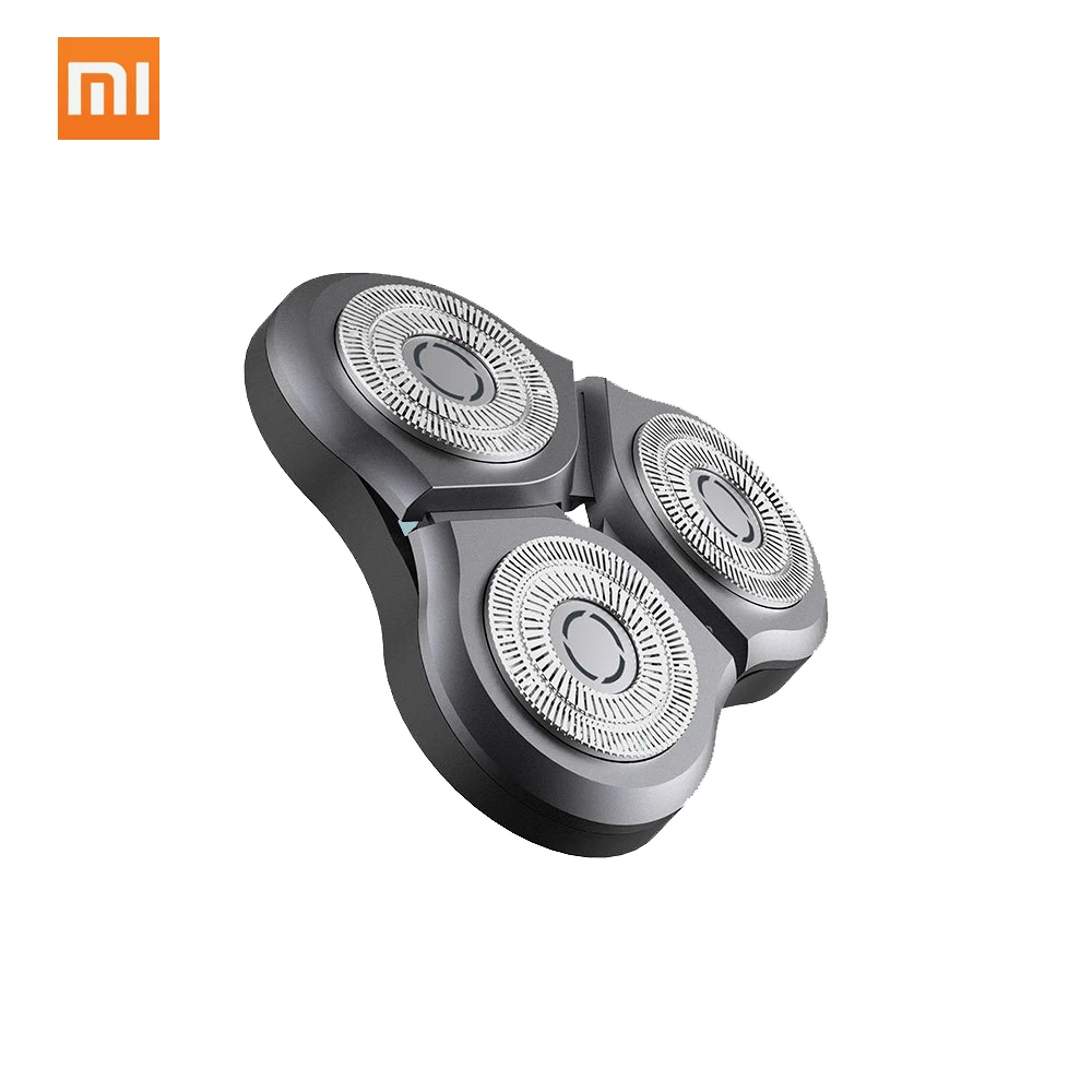 Xiaomi-Cabezal de Afeitadora eléctrica Mijia S100/S500/S300/S500C, cuchilla de doble capa impermeable, Original