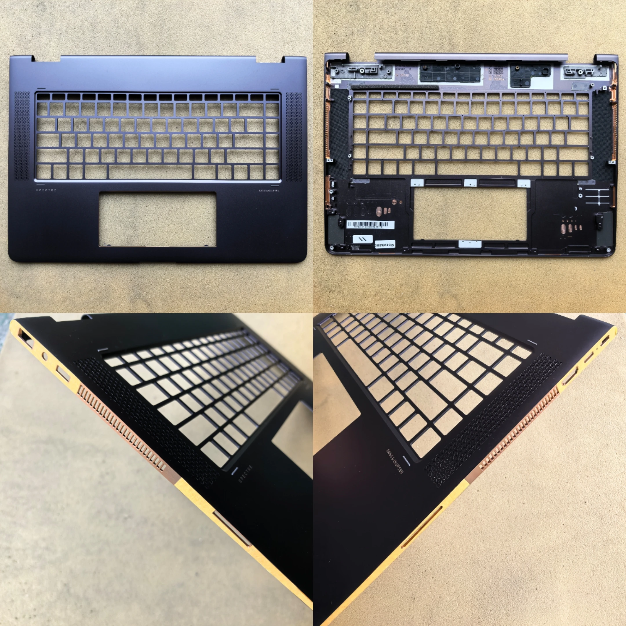 Новая верхняя крышка корпуса ноутбука, упор для рук для SPECTRE 15-BL 15-BL012DX TPN-Q179 Новая верхняя крышка корпуса ноутбука, упор для рук для SPECTRE 15-BL 15-BL012DX TPN-Q179