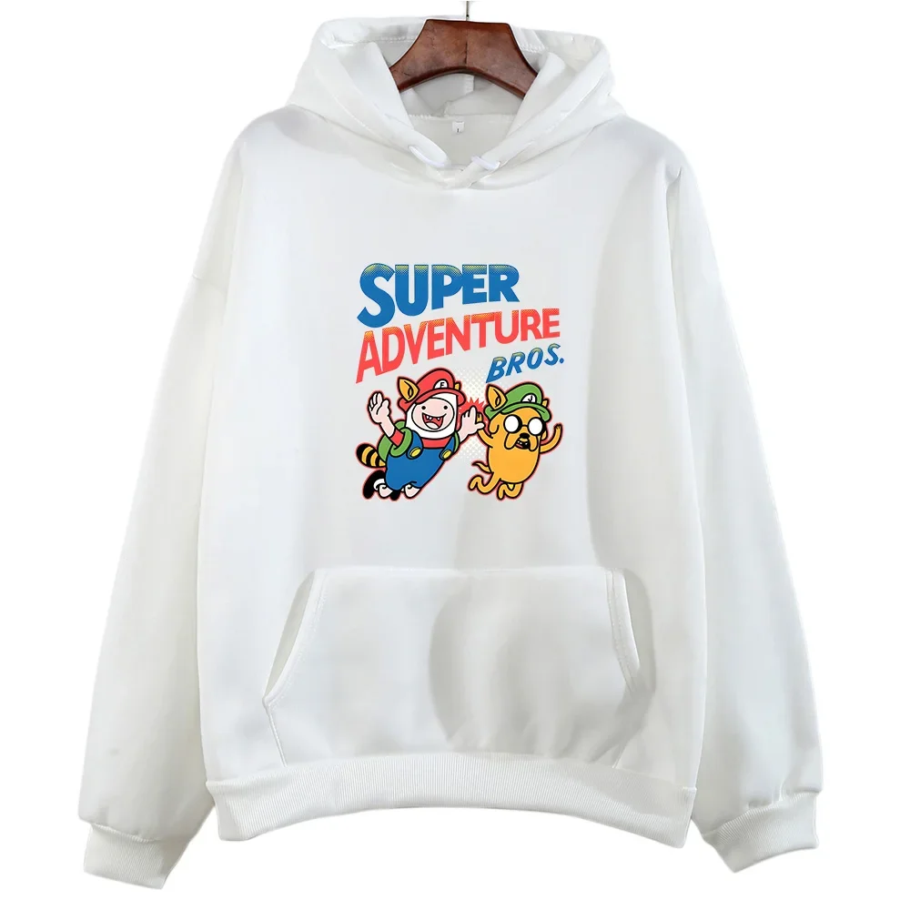 

Adventuree Timee Finn and Jake Print Hoodie Women/men Cute Anime Clothes Autumn Casual Sweatshirt Long Sleeve O-neck Pullovers