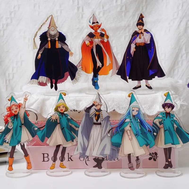 

Witch Hat Atelier Inspired Acrylic Standee Character Figure Stands Anime Witch Desktop Display Collection Gift for Manga Fans