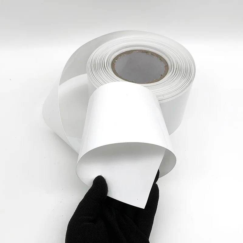 الأبيض 30/50/85/100/110/130/150/160/180/200/240 مللي متر بطارية PVC الحرارة يتقلص أنبوب العازلة مقاومة للتآكل مقاوم للماء الغبار