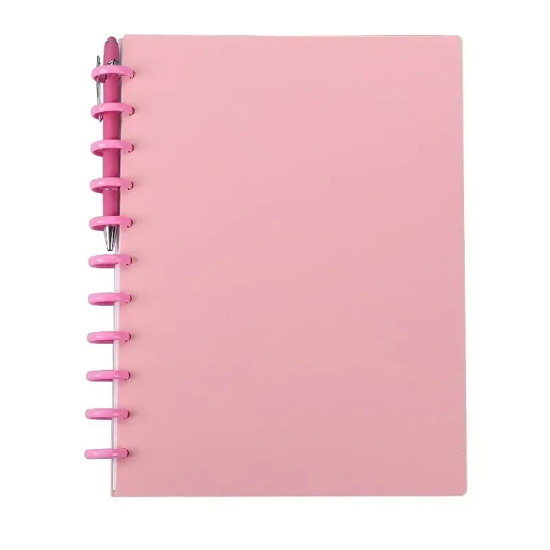 28MM100PCS extended CD binder, portable pen binding CD DIY notebook planner scrapbook binding.