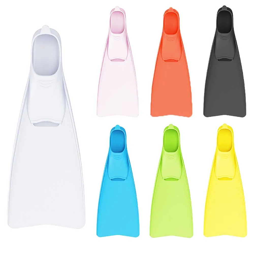 Swimming Fins Men's and Women's Freestyle Children's Silicone Adult Lightweight Professional Diving Training Equipment