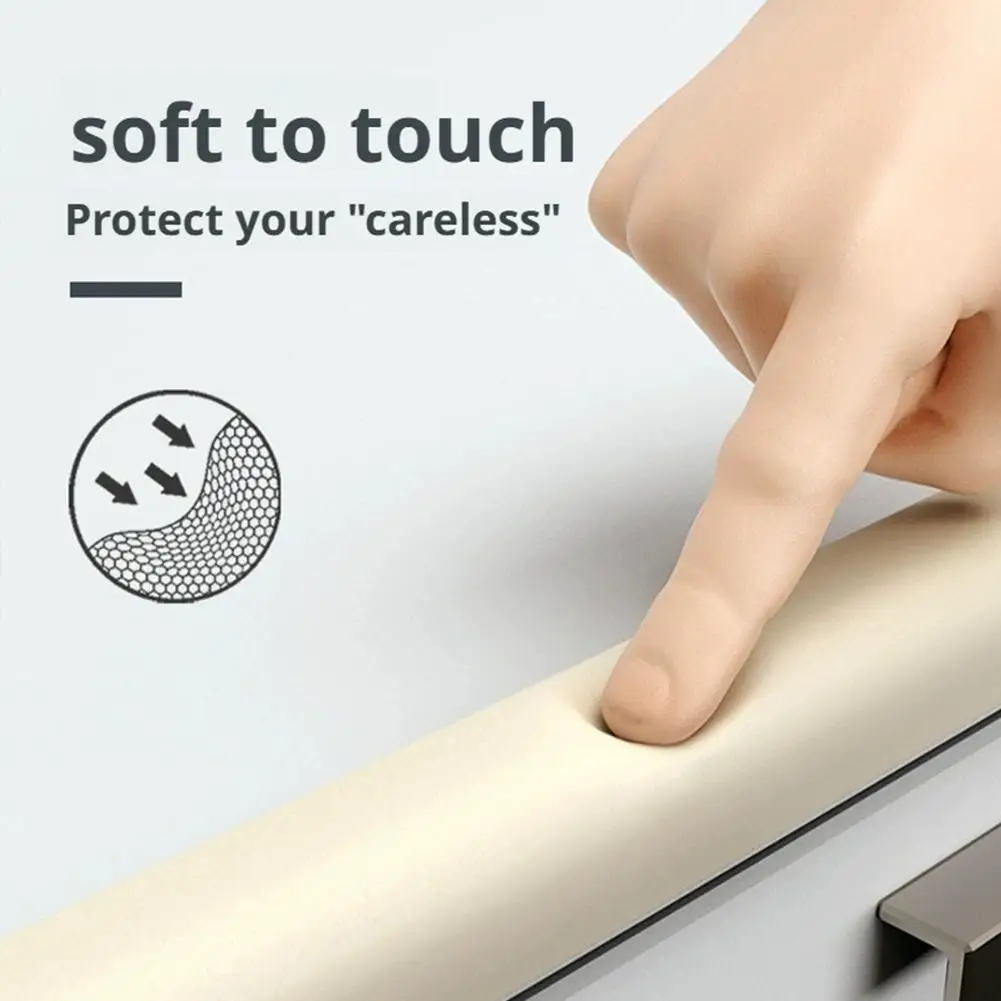 Strisce per la prevenzione delle collisioni dell'angolo del tavolo Strisce altamente elastiche morbide e sicure inodore Dimensioni universali per bordi dei mobili