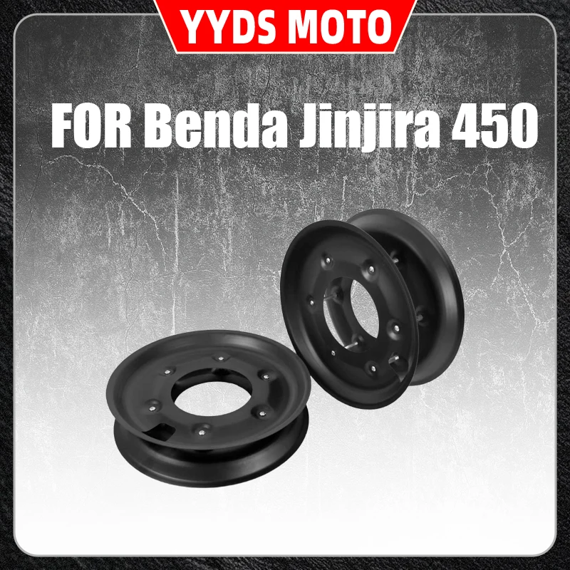 

FOR Benda Jinjira 450 Napoleon 450 Modified closed wheel hub Black Samurai style wheel cover rim cover