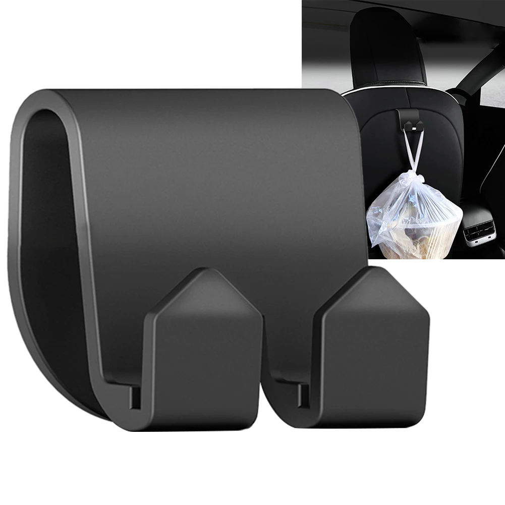 Bag Holder Auto Seat Back Hanger Portable Storage Hook Headrest Bag Organizer Hanger Holder for TESLA Model 3 Y X S Accessories