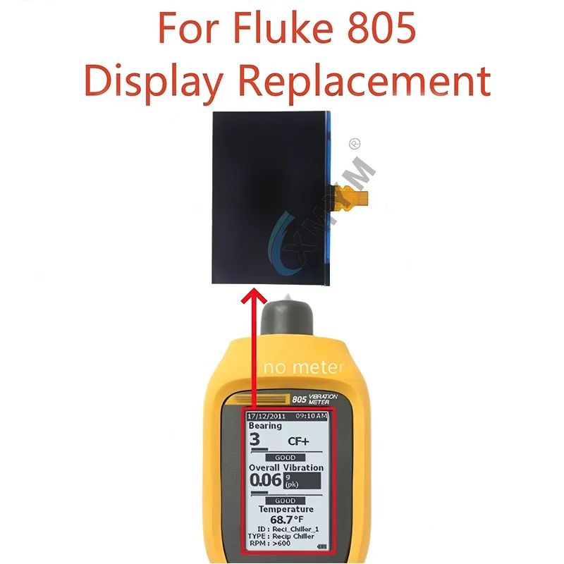 

Экран для портативного виброметра Fluke 805 (10 Гц), модуль дисплея, запчасти для ремонта