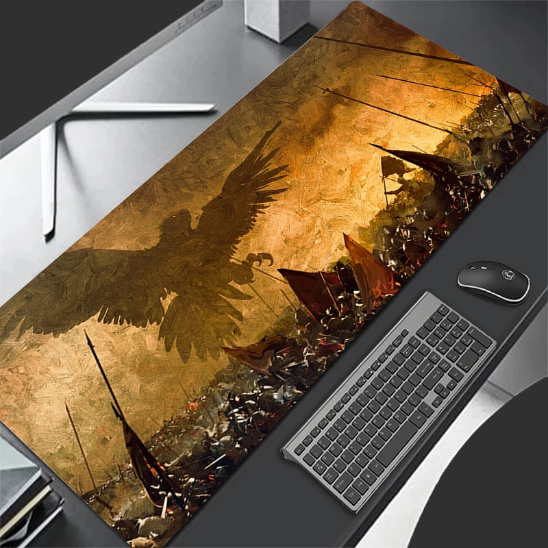 Gamer Mouse Pad L-Lords of the R-Ringes Large Laptop Table Mat Large Mousepad Keyboard Office Anime Deskmat PC Gaming Mouse Mat
