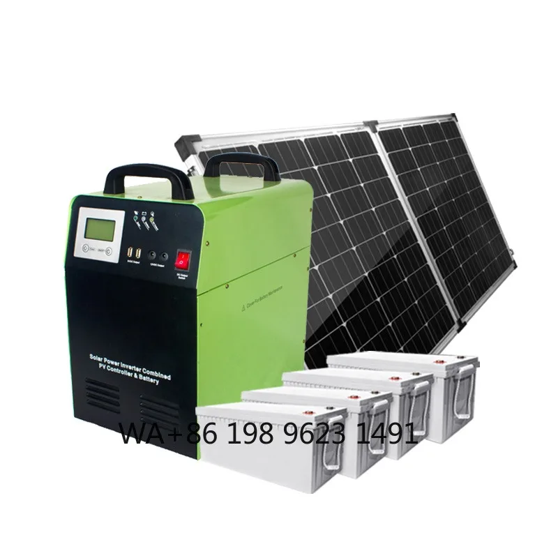 

300W-1000W Portable Mini Solar Panel System Complete Set Home Camping Solar Energy Equipment