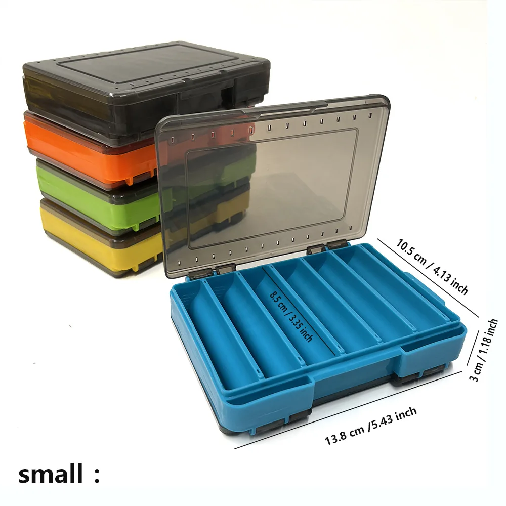Factory Direct Sale Double-sided Lure Box, Fishing Tackle Storage Box, Bait Box, Minnow Hard Bait, Pencil Squid Lure Box