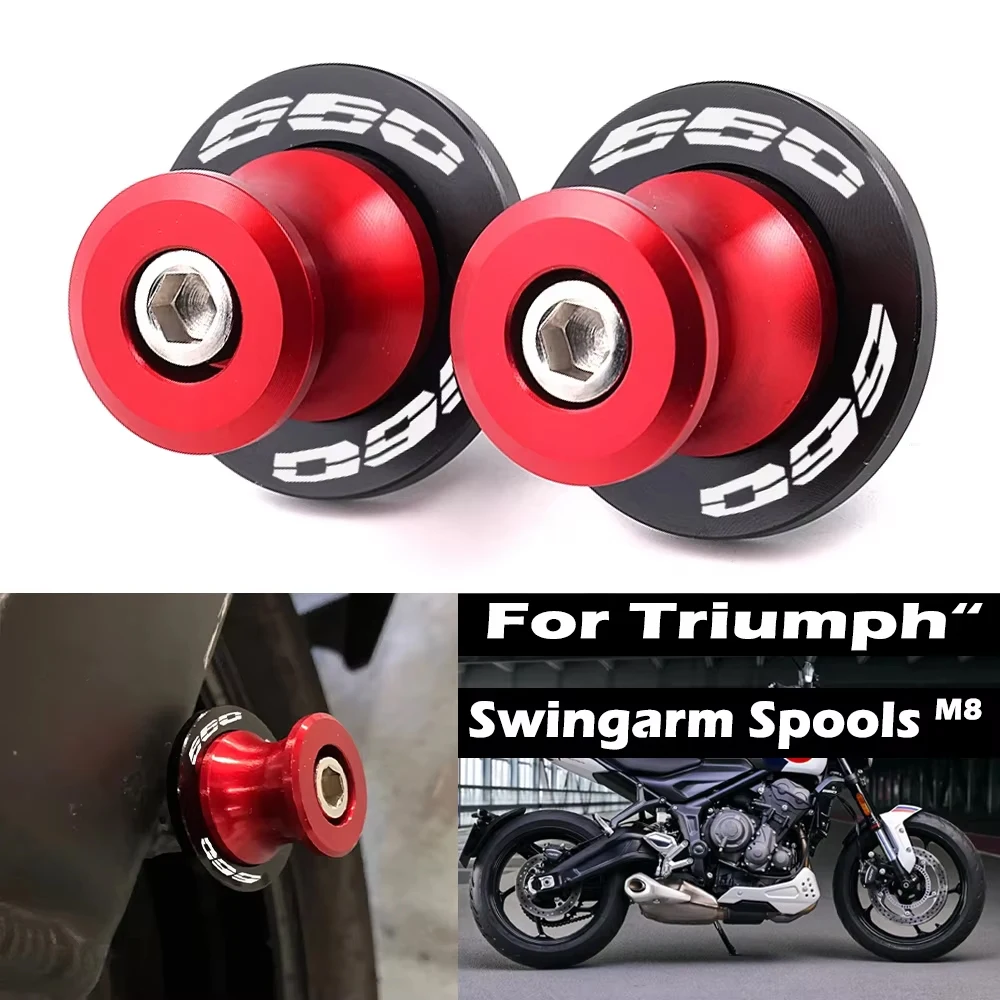 

Подходит для Triumph Trident660 Trident 660 2024 2023 2022 2021 мотоцикла с ЧПУ M8 маятник катушка слайдер подставка винты