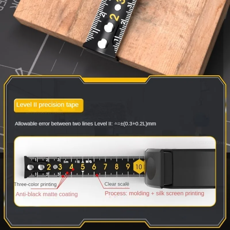 Youpin 5M Measuring Tape Thickened High-Precision Steel Tape Measure Multifunctional Woodworking Portable Measurement Tools