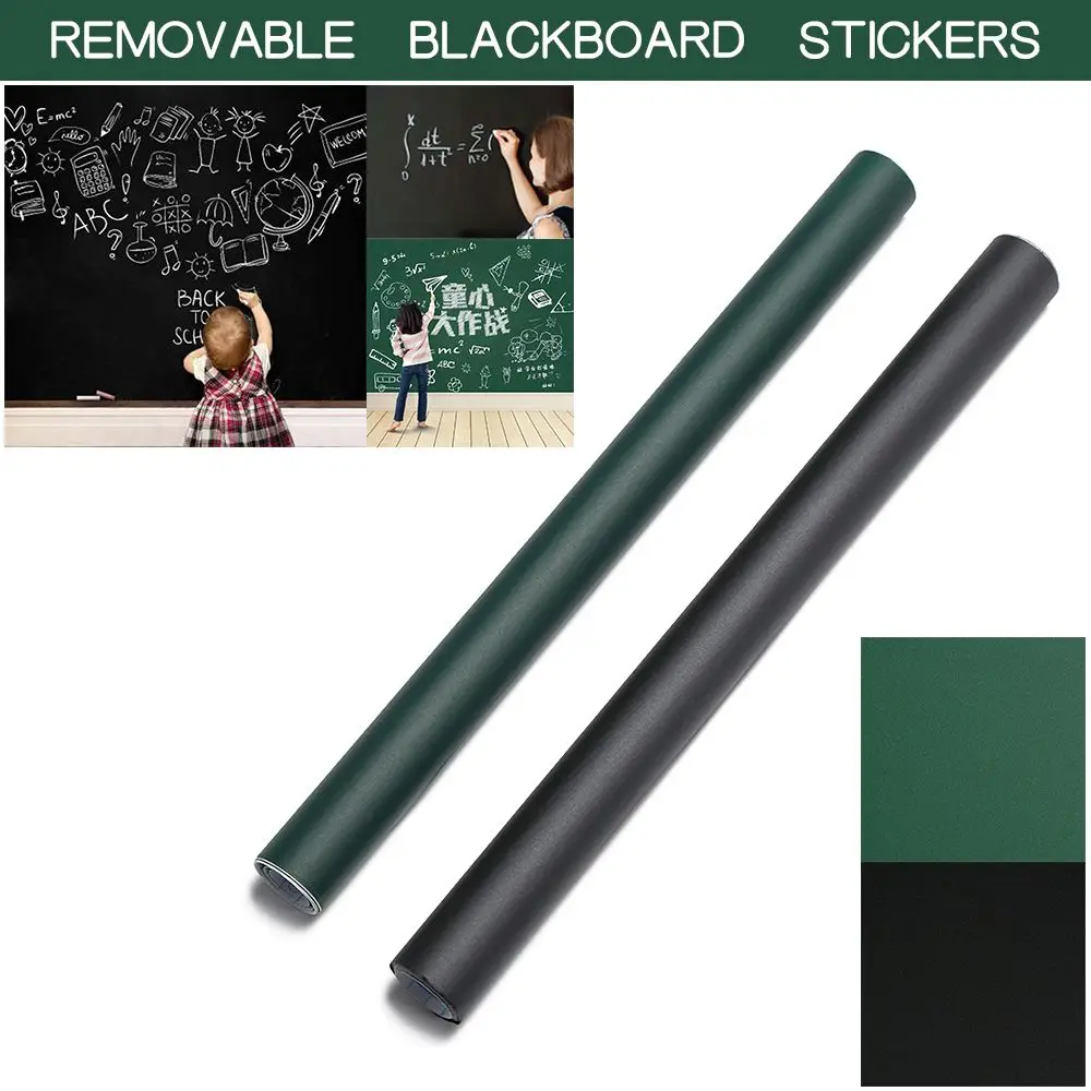 Removable Waterproof Writing Graffiti PVC Vinyl Wall Decal Blackboard Stickers Chalk Board Draw Decal