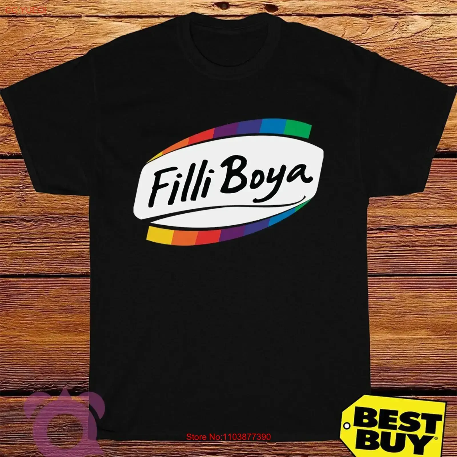 Новая мужская забавная футболка Filli Boya Yeni Logo, сделано в США, размеры от S до 5XL, винтажная, с эффектом потертости, для повседневной носки, модная, эластичная.
