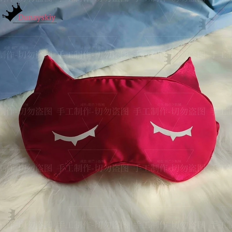 MiSide Crazy Mita Cosplay Game Cosplay Costume Red Eye Mask Eyeshade Cover Role-playing Eye Mask Women Primary Yandere Prop — zdjęcie 4