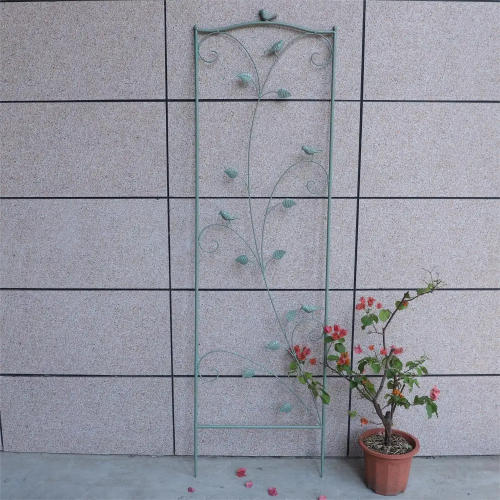 

Climbing vine flower stand wrought iron climbing vine plant stand Qiang crape myrtle flower rose garden outdoor courtyard