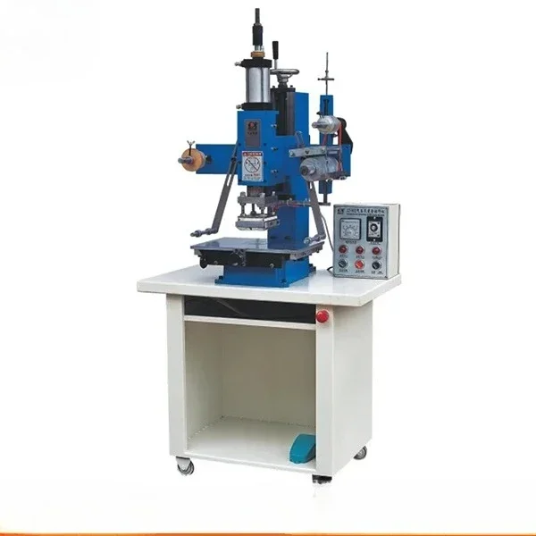 Hydraulic Hot Foil Stamping and Embossing Machine for Note Book,leather Belt Embossing Machine