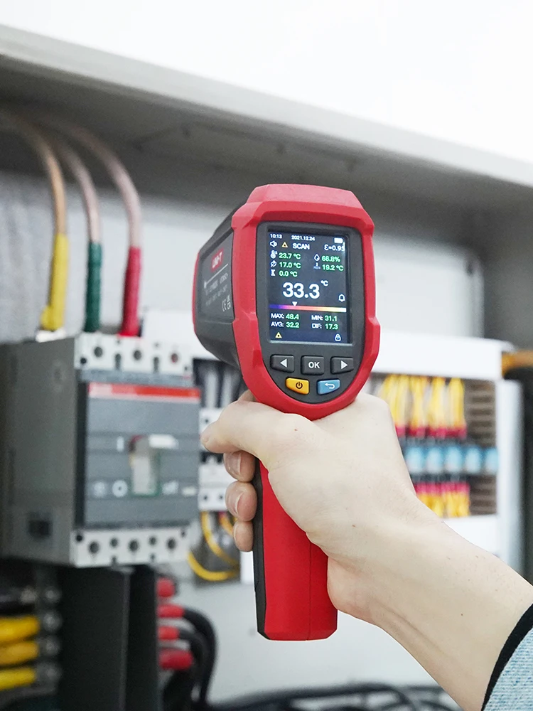 UNI-T Digital Infrared Thermometer UT305C+ UT305A+ Laser Temperature Meter Industrial Not Contact Pyrometer -50-2200