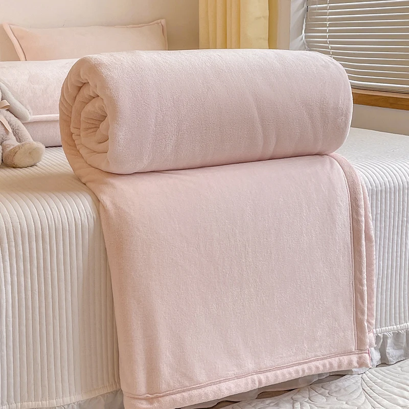 

Milk coral blanket winter Flannel blanket bed office nap nap blanket sofa cover blanket