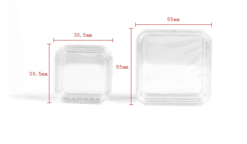 Gemstone Display Holder Case Membrane Bead Jewelry Box Elastic Film Chip Tooth Ring Pendant Loose Diamond Packaging Storage Box
