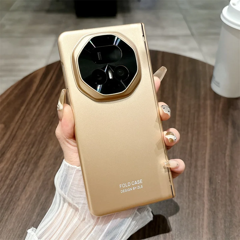 

Новый роскошный матовый ультратонкий чехол для телефона Honor Magic V5 5G, жесткий противоударный защитный чехол для мобильного телефона с закаленной пленкой