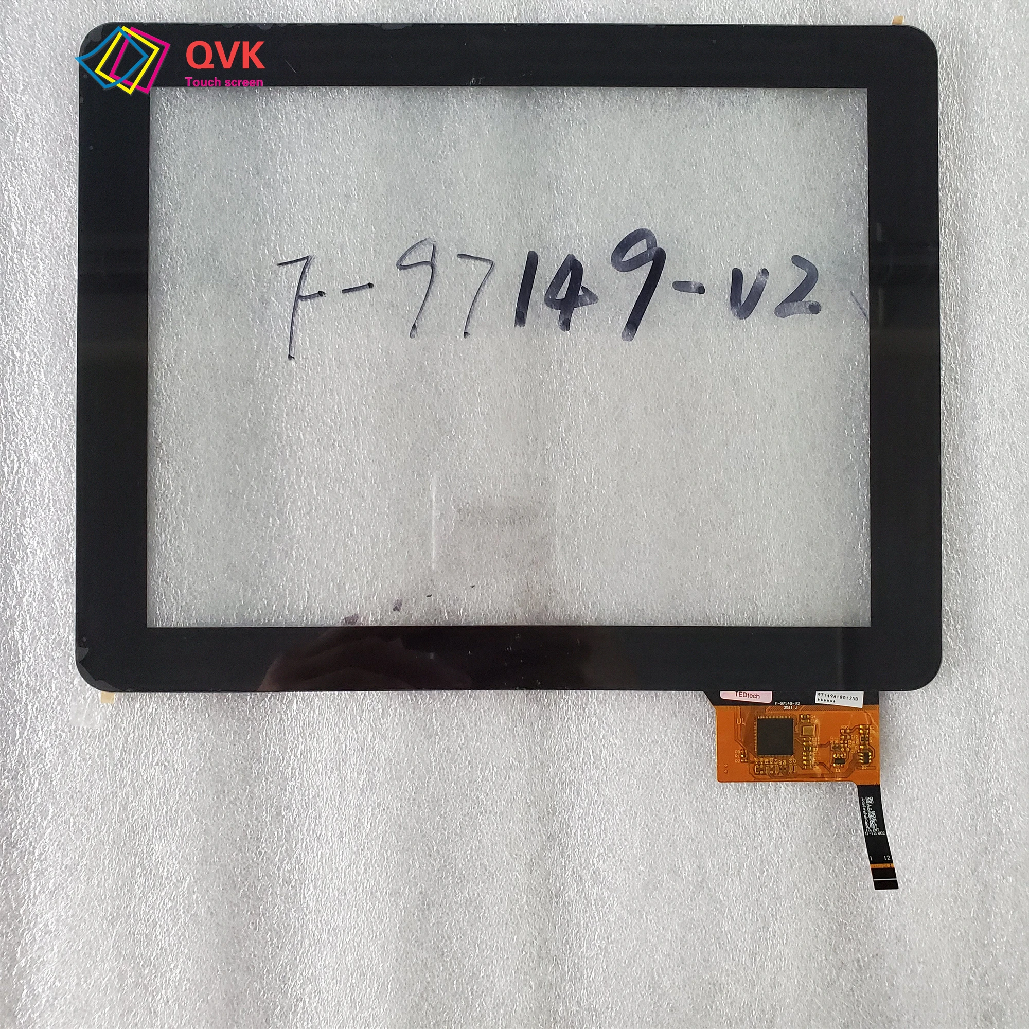 

Black P/N F-97149-V2 Capacitive touch screen panel repair replacement parts