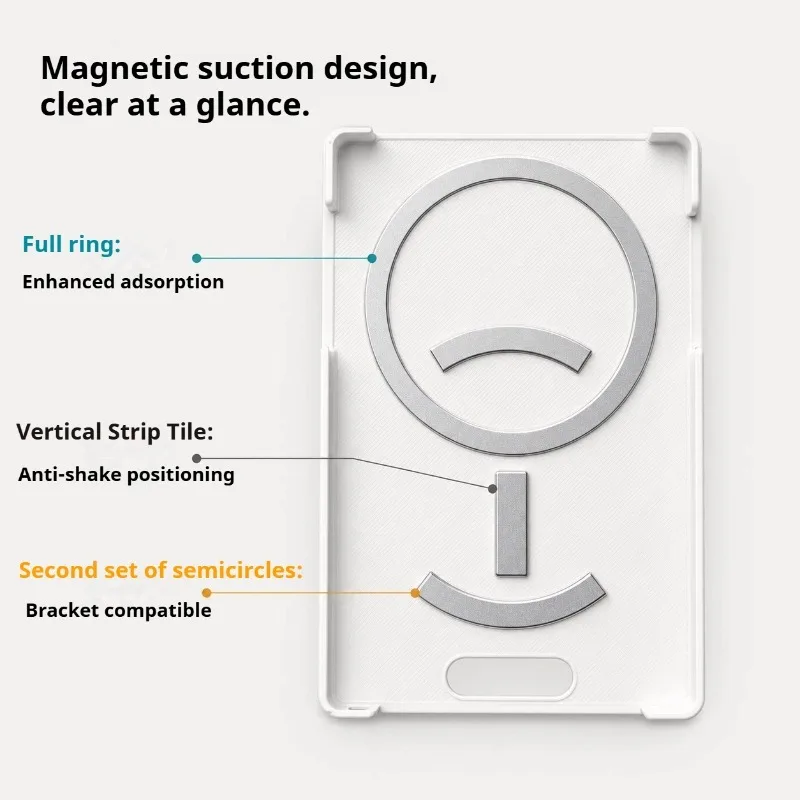 For XTEINK X3 e-ink reader protective case plastic material magnetic all inclusive 3D printed protective case anti-collision