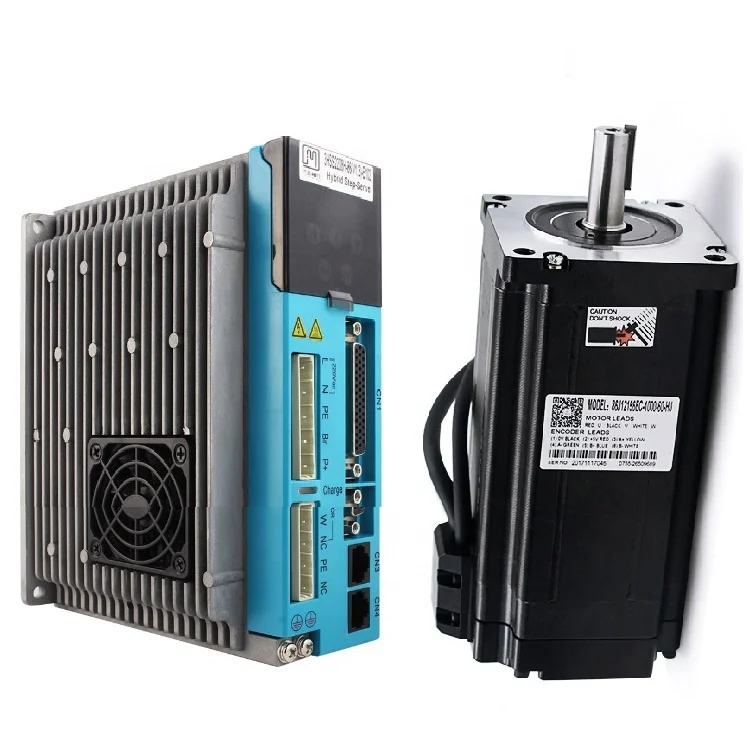 86J12156EC-1000-60+3HSS2208H-86 Full-closed Low-heat Hybrid Step Servo Motor And Driver Combination Made In China Driving