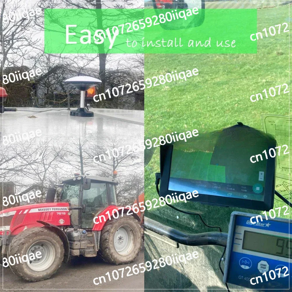 9 inch agricultural tractor harvester GPS automatic driving farmland dedicated navigation