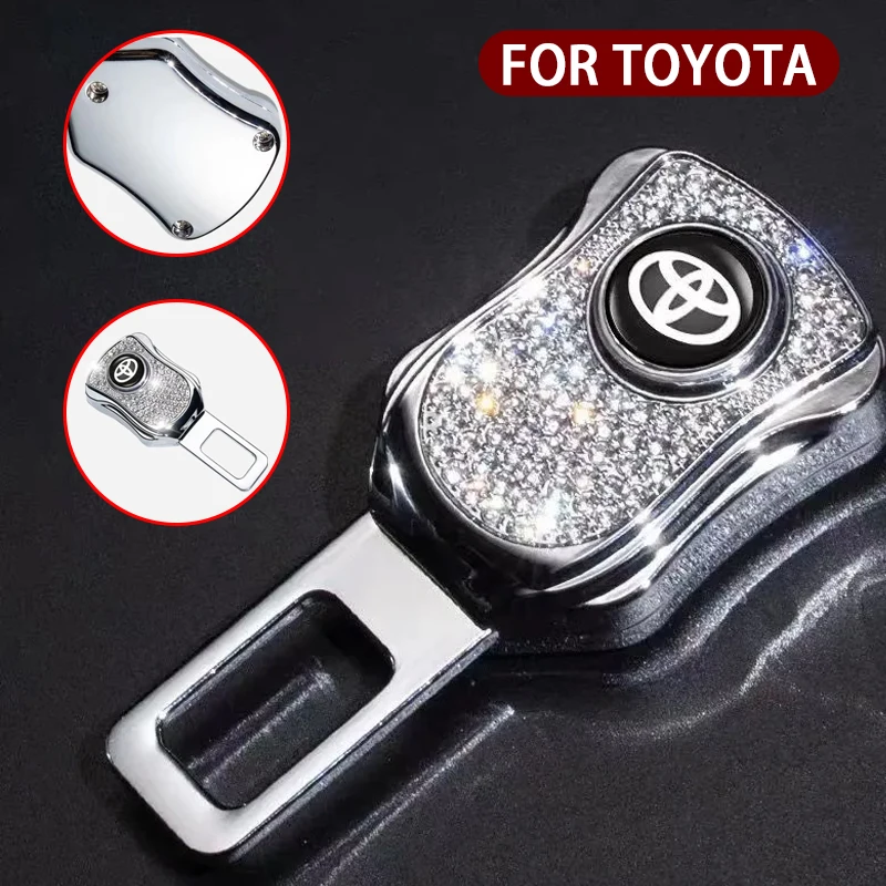 

Зажим для ремня безопасности, удлинитель ремня безопасности, наклейка на автомобильный ремень безопасности для Toyota Corolla, Rav4, Auris, Camry, Yaris, Prius, Prado