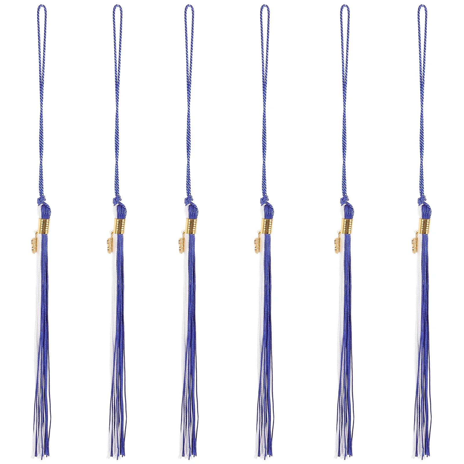 

6pcs Hat Decoration High Fashion Graduation Tassel Quality Graduation Tassels for Ceremony Party Memory Keepsake Gift Bag Decor